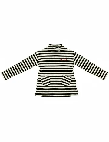 Bluza Zara, negru/crem