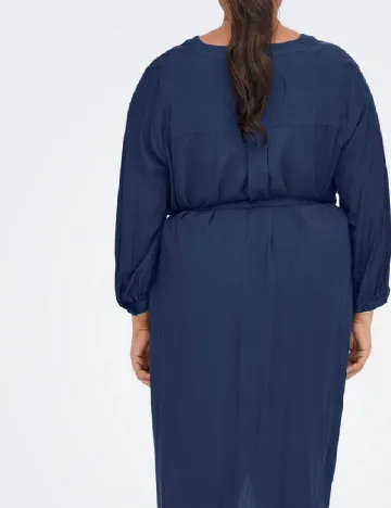 Rochie medie Only Carmakoma, bleumarin