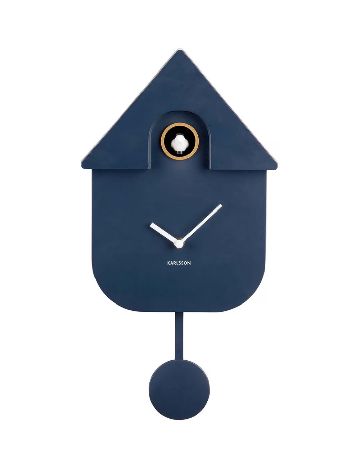 Ceas de perete Karlsson, bleumarin