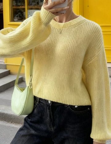 Pulover SHEIN, galben