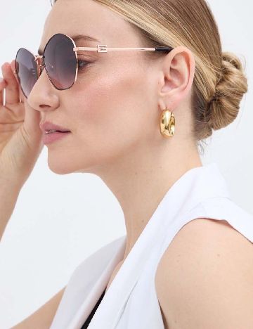Ochelari de soare Guess, auriu