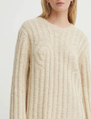 Pulover Oversize By Malene Birger, bej