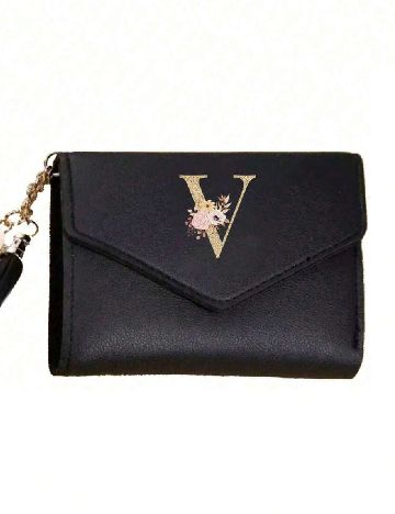 Mini portofel SHEIN, negru