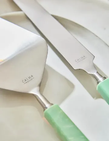 Set tacamuri 2 bucati Calma House, verde