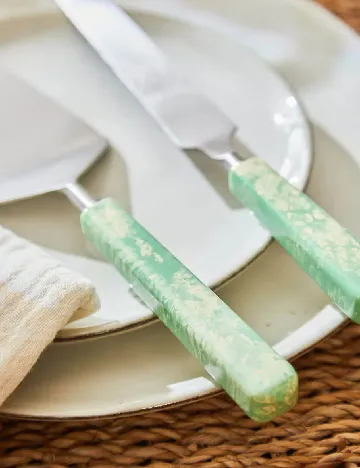 Set tacamuri 2 bucati Calma House, verde