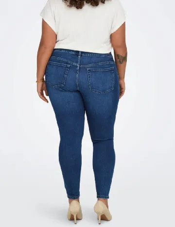 Blugi Only Carmakoma, albastru