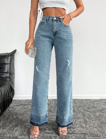 Blugi SHEIN, albastru