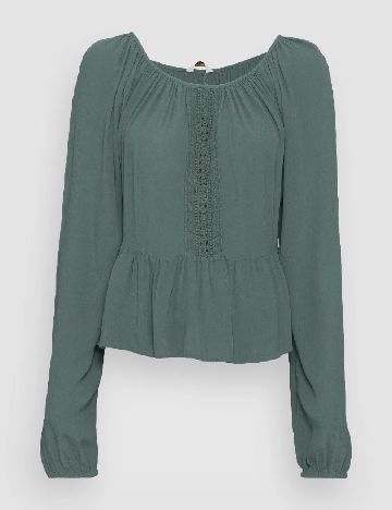 Bluza Only Carmakoma, verde