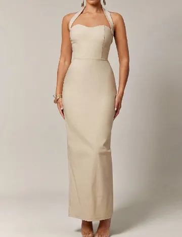 Rochie scurta SHEIN, bej