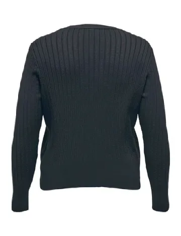 Cardigan Only Carmakoma, negru