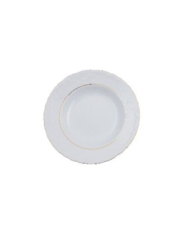 Set farfurii pentru desert 6 bucati Cmielow, alb