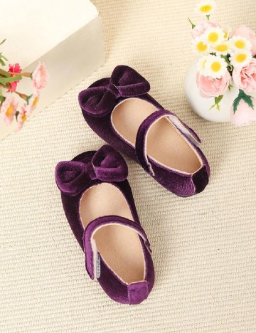 Pantofi Shein Kids, mov