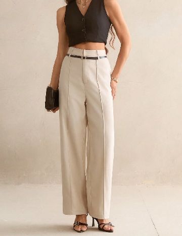 Pantaloni SHEIN, bej