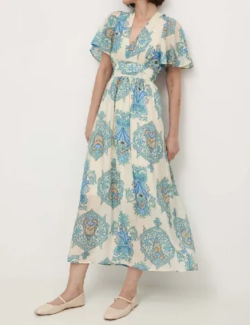 Rochie lunga Answear LAB, albastru