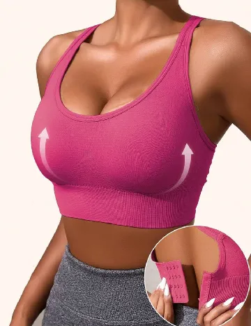 Set bustiere SHEIN, roz/verde