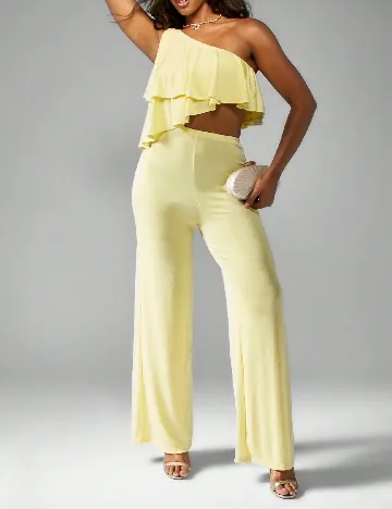 Salopeta Missguided, galben