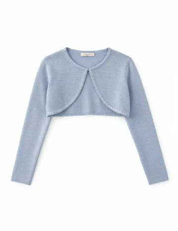 Bolero Zara, albastru