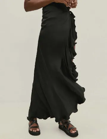 Rochie lunga Answear LAB, negru