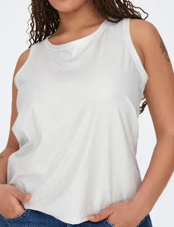 Maiou Only Carmakoma, alb