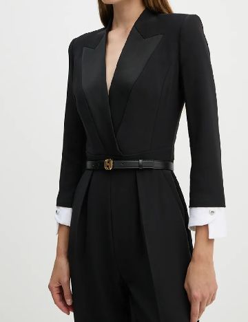 Salopeta Elisabetta Franchi, negru