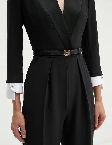 Salopeta Elisabetta Franchi, negru