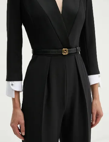 Salopeta Elisabetta Franchi, negru