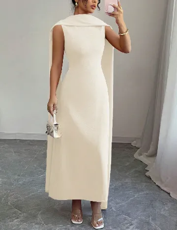 Rochie lunga SHEIN, ecru