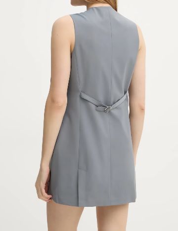 Rochie scurta Remain, gri