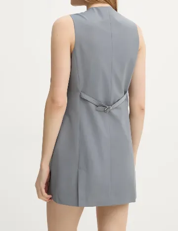 Rochie scurta Remain, gri