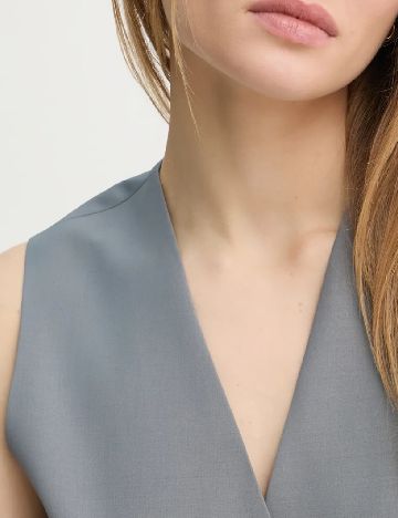 Rochie scurta Remain, gri