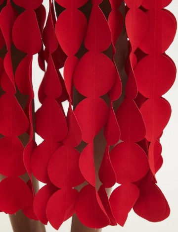 Fusta Answear LAB, rosu