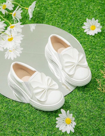 Pantofi Shein Kids, alb