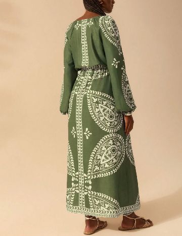 Rochie lunga SHEIN, verde