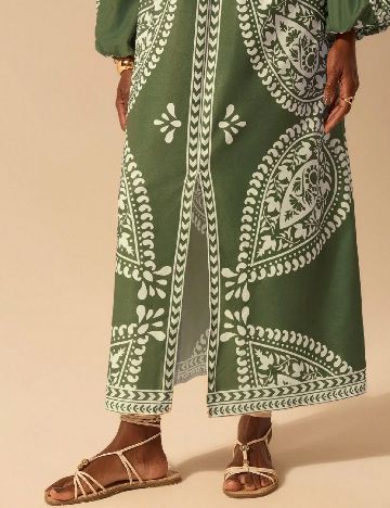 Rochie lunga SHEIN, verde