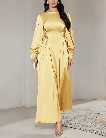 Rochie lunga SHEIN, galben