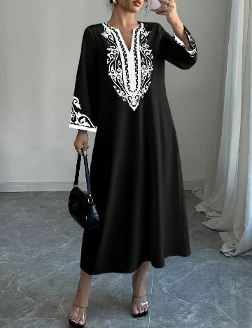 Rochie medie SHEIN, negru