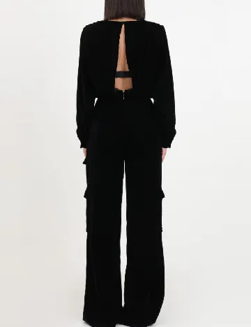 Salopeta Elisabetta Franchi, negru