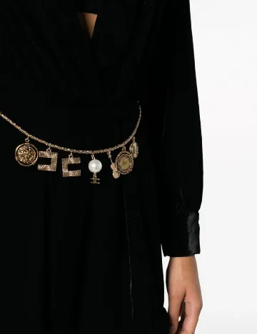 Salopeta Elisabetta Franchi, negru