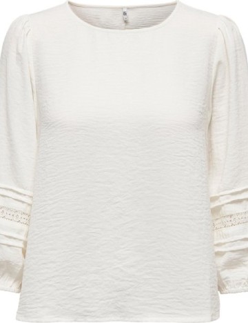 Bluza Only, alb