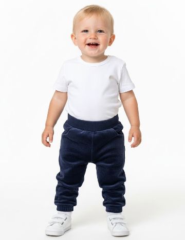 Pantaloni Zara, bleumarin