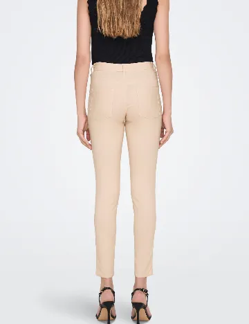 Pantaloni Jacqueline de Yong, crem