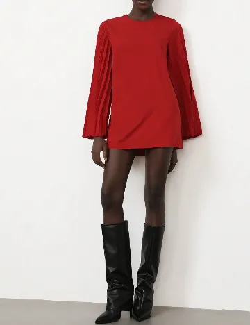 Rochie scurta SHEIN, rosu