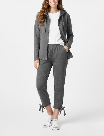 Pantaloni Pull&Bear, gri