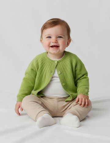 Cardigan Zara, verde