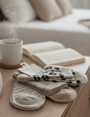 Set sosete 3 perechi C&A, mix culori