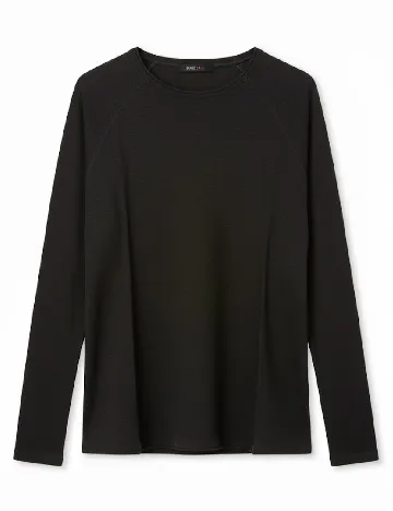 Bluza Bershka, negru