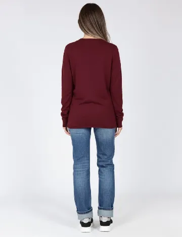 Bluza Bershka, pruna