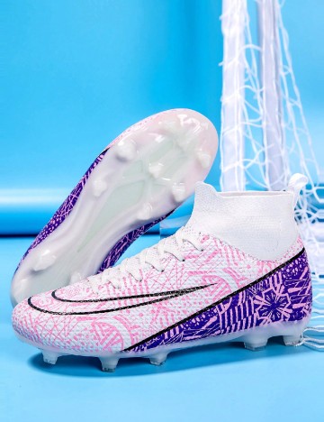 Ghete de fotbal Shein Kids, mix culori