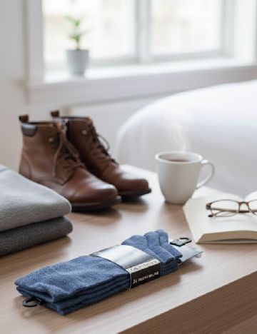 Set sosete 3 perechi C&A, bleumarin