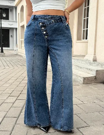 Blugi SHEIN CURVE, albastru